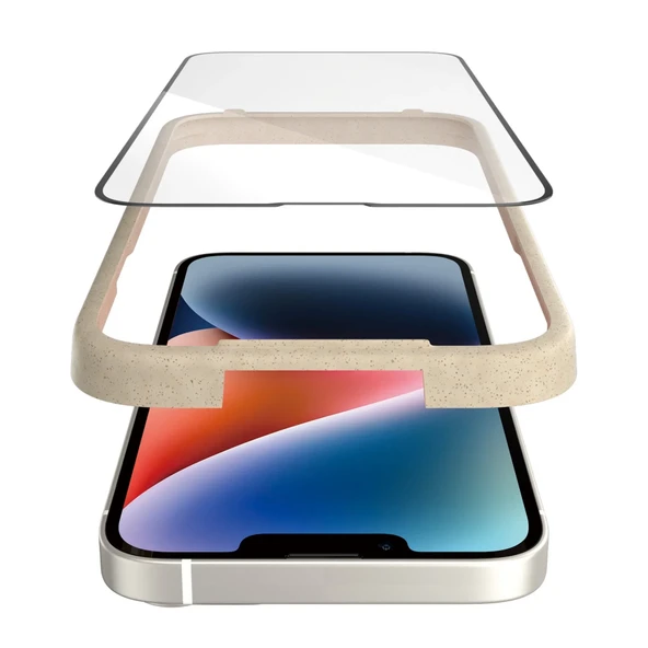 PanzerGlass iPhone 14 UWF Şeffaf Cam Ekran Koruyucu - 4