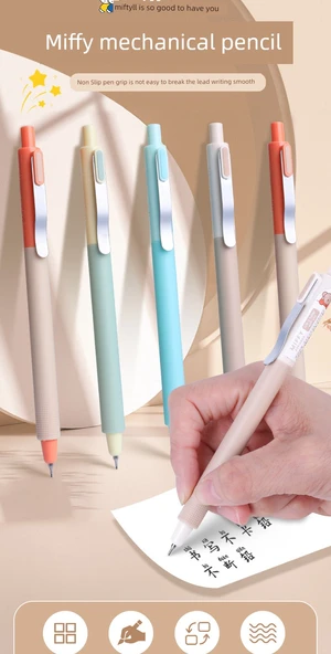 Miffy Mekanik Kalem 0.7mm - 2+10 Pinyin Kitapları (Model 1) - 8