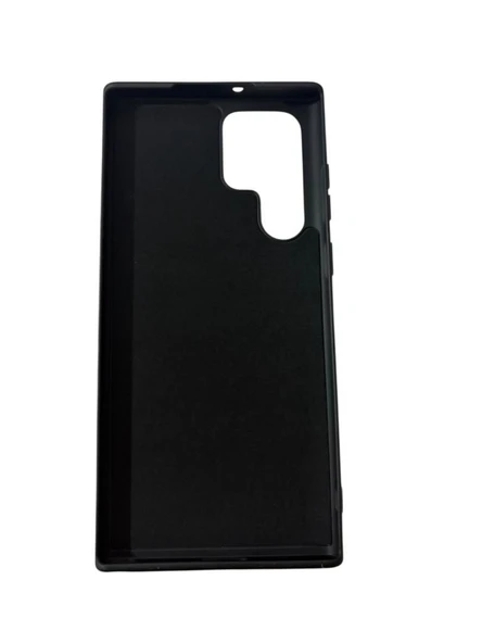 Galaxy S22 Ultra ile Uyumlu Cappy Silikon Kılıf Siyah - 1