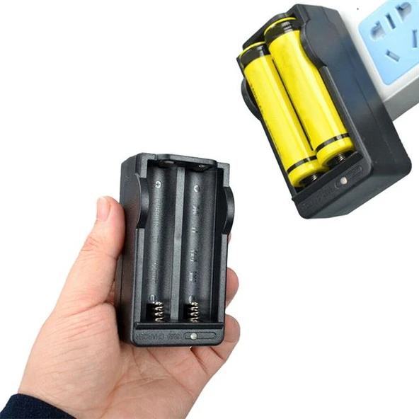 PowerMaster PMR-W013 4.2 Volt 650 mAh 18650 Pil Şarj Cihazı - 3