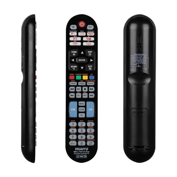 Huayu RM-L1107+X Plus Universal LCD LED TV Kumanda ürün görseli