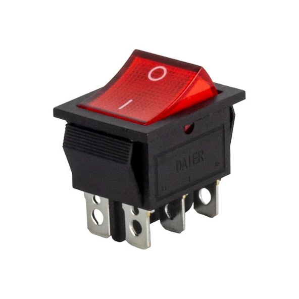 PowerMaster IC-104A Geniş Işıklı Anahtar 6P ON-OFF ürün görseli