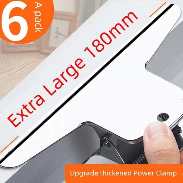Büyük Boy Metal Klipsli Fatura Dosyası - 180mm/4 - 2