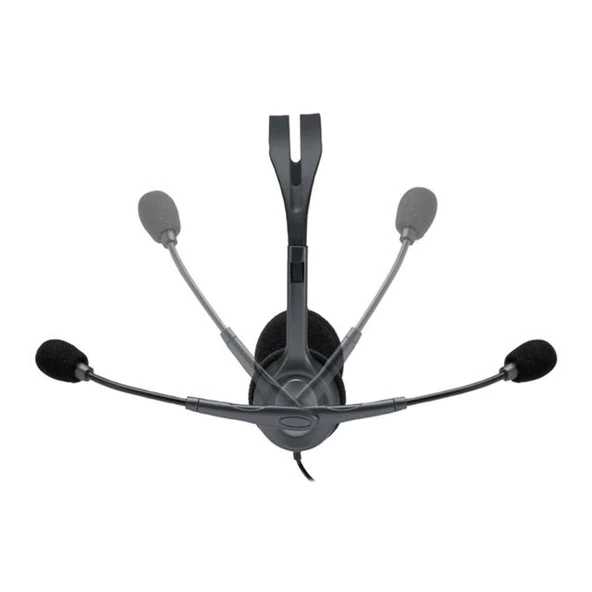 Logitech H111 Stereo Siyah Kulaklık - 3