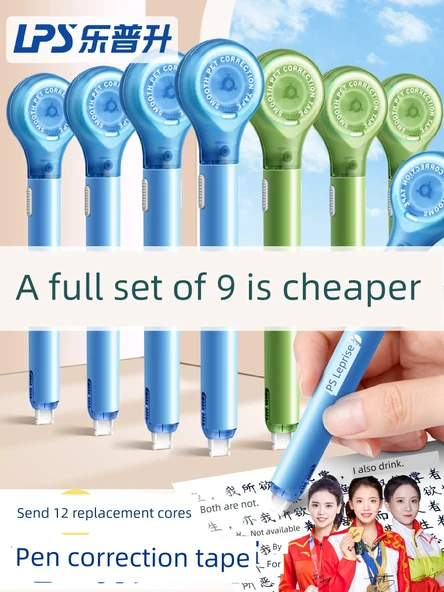 Düzeltme Bandı - 1 Paket Erişilebilir Lüks Yeşil - 6 m Toplam - Resim 2