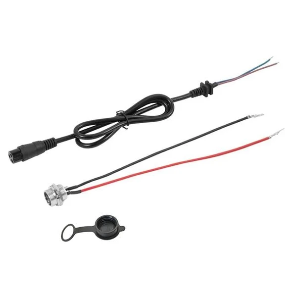 PowerMaster 3 Pinli Ginger Elektrikli Bisiklet - Motosiklet - Araç Akü Şarj Konnektörü - Resim 2