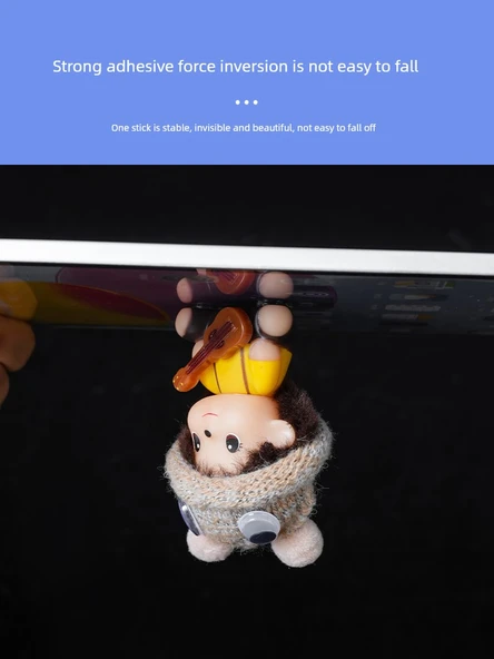 Düzensiz İki Taraflı Yapışkan Nano Etiketler - 1 Adet [10-20mm] 21 Etiket - Resim 3