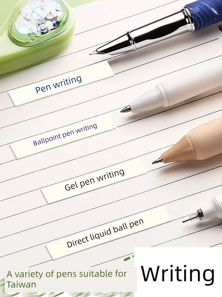 Yumuşak Tutma Su Etiketi Düzeltme Bandı - Gökkuşağı Pony + Sevimli Yunus 6 Paket/36 m - Resim 5