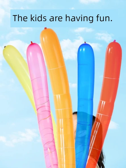 Dönme Gyro Balon 50'li Paket (Şişirici Dahil) - 5
