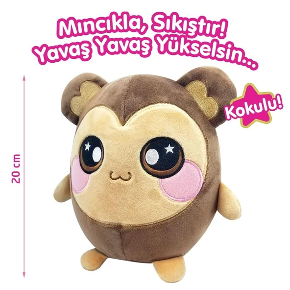 Squeezamals Mıncıkla Sıkıştır Kokulu Peluş Model 3 - 2