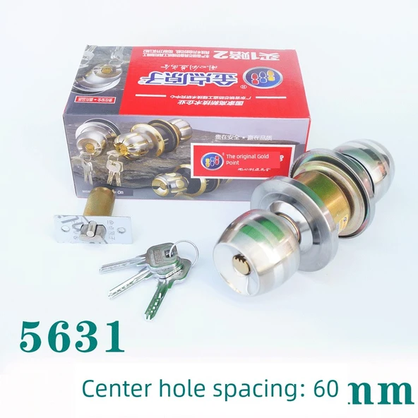 Mekanik Kapı Kilidi - 60mm Merkez Mesafe - İç Mekan