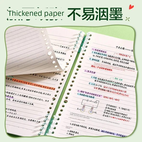 B5 Gevşek Yaprak Defter - Mini Fat Da - 257 mm x 182 mm - 4