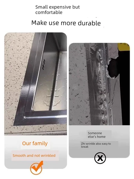 Su Geçirmez Mutfak Lavabo Sızdırmaz Bant - Ekstra Kalın Cam Elyaf 10 Metre x 3cm - 4