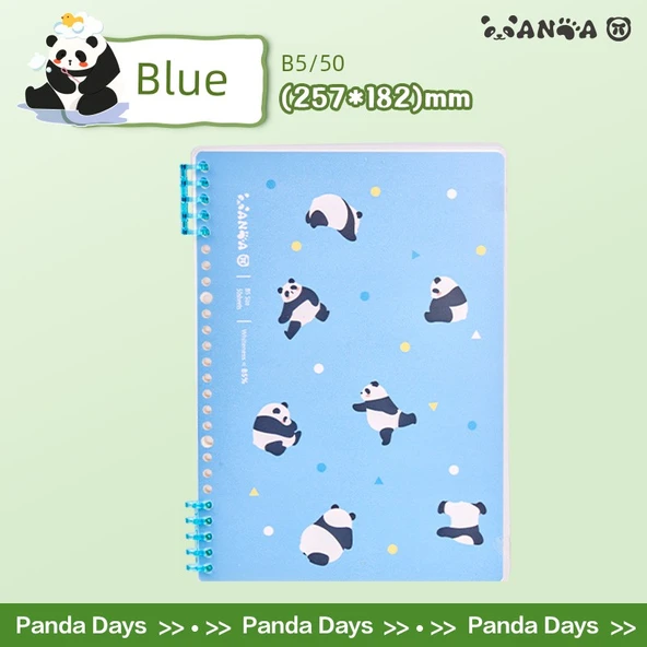 B5 Gevşek Yaprak Defter - Mini Fat Da - 257 mm x 182 mm