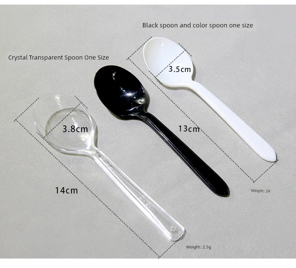 Tek Kullanımlık Plastik Kaşık - SKK500 Sadece (Bireysel) - 10