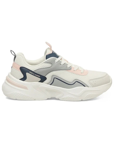 Kinetix Alinda Tx W 5Fx Kadın Ekru-A.Gri (36-40) Sneaker Ayakkabı - 2