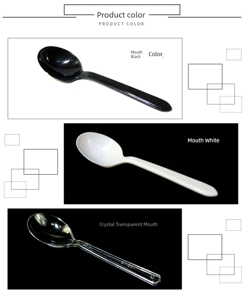 Tek Kullanımlık Plastik Kaşık - ES6 Beyaz (Bireysel) 500 - 11