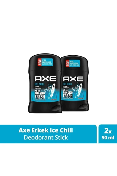 Axe Ice Chill Erkek Deodorant Stick 50 ml X2