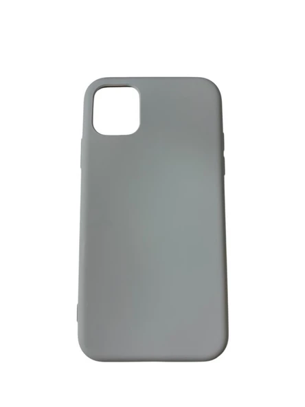 iPhone 11 ile Uyumlu Cappy Silikon Kılıf Sis Mavisi - 2