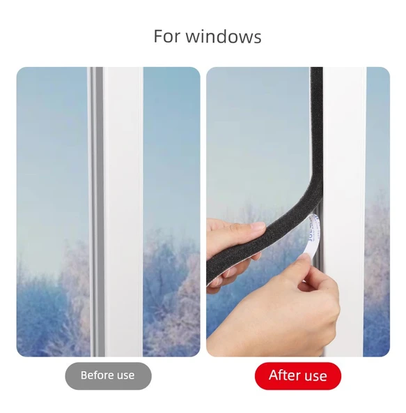 Yumuşak Sünger Sızdırmazlık Şeridi - 5mm Kalınlık 50mm Genişlik 2m Uzunluk - 11