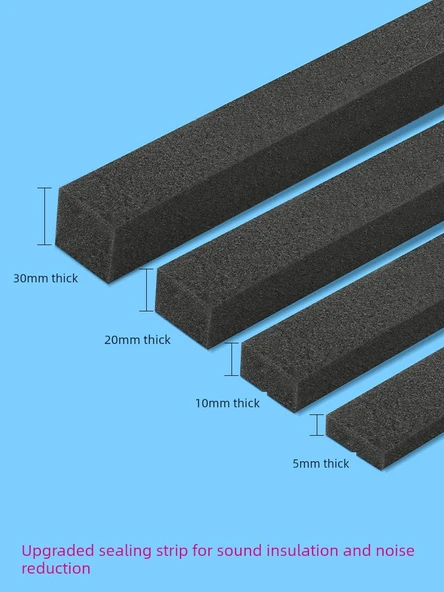 Yumuşak Sünger Sızdırmazlık Şeridi - 5mm Kalınlık 50mm Genişlik 2m Uzunluk - 5