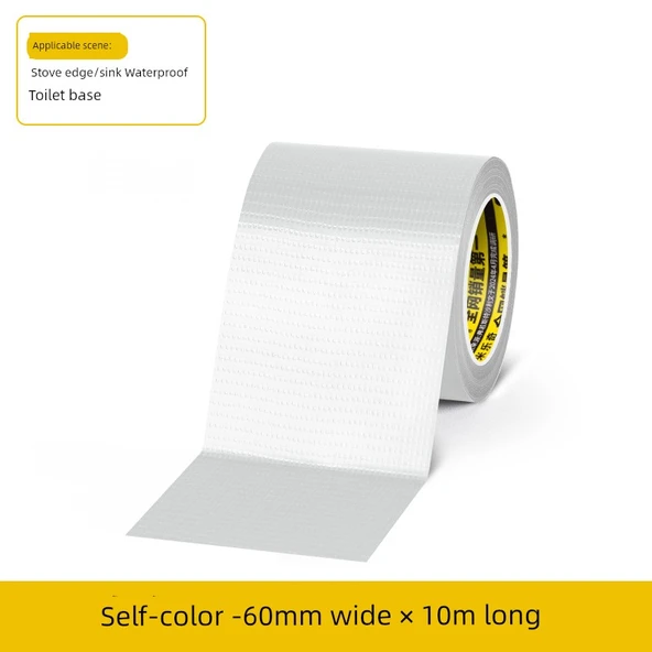 Tuvalet Altı Sızdırmazlık Bandı - Beyaz - 60mm x 10m