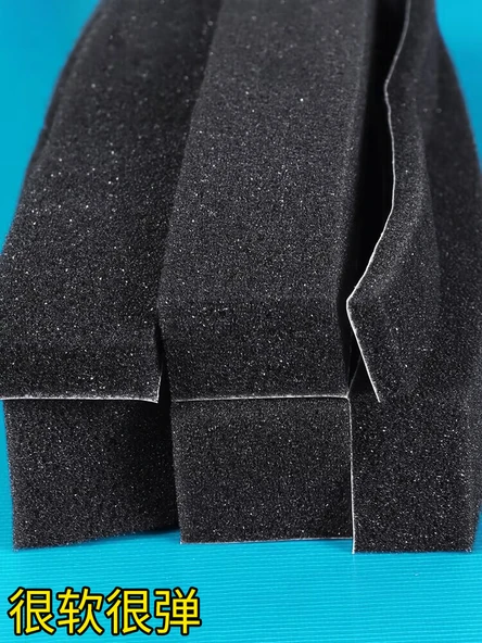 Yumuşak Sünger Sızdırmazlık Şeridi - 3mm Kalınlık 10mm Genişlik 2m Uzunluk