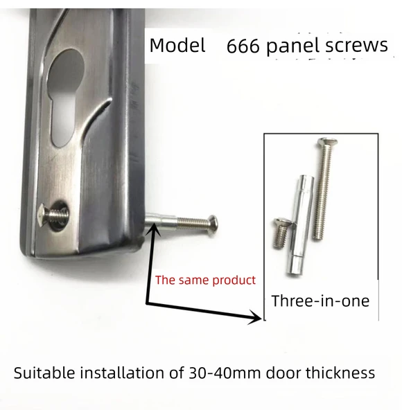 Panel Vida 666 Uzun 4 Paket - 35-45mm Kapı Kalınlığı - 8