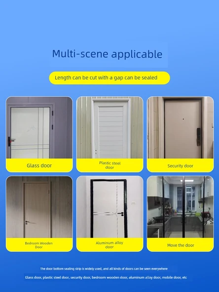 Kapı Sızdırmazlık Şeridi - 10mm Genişlik - 5m Uzunluk - 2mm Kalınlık - 6