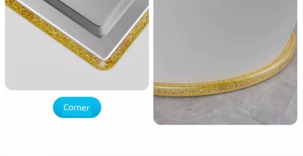Su Geçirmez Küf Önleyici Dikiş Bantı - İnci Siyah Üçgen 15mm x 5m (1 Rulo) - 10