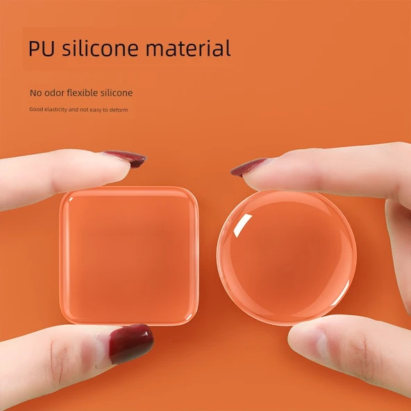 Silikon Darbe Önleyici Pad - Banka Şeridi 60*10mm 10 Parça - 6