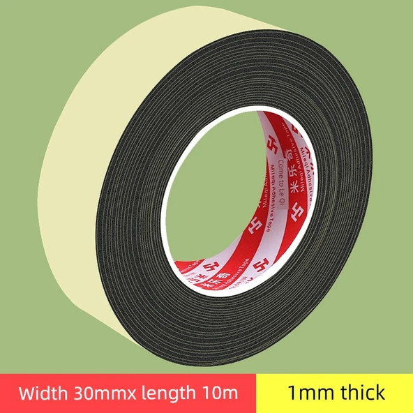 Kapı Pencere Aralığı Yalıtım Şeridi - 1mm Kalınlık - 30mm Genişlik - 10 Metre Uzunluk