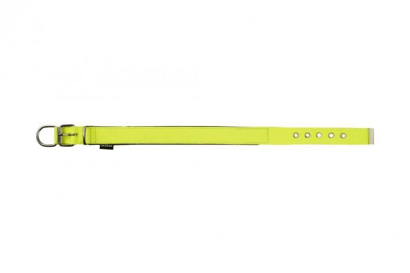 Actirex Neon Yumuşak Doku Köpek Boyun Tasma Yellow Medium 3cmx58cm - 2