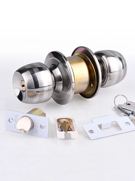 Altın Kapı Kilidi - 60mm Merkez Mesafe - Anahtarlı - 4