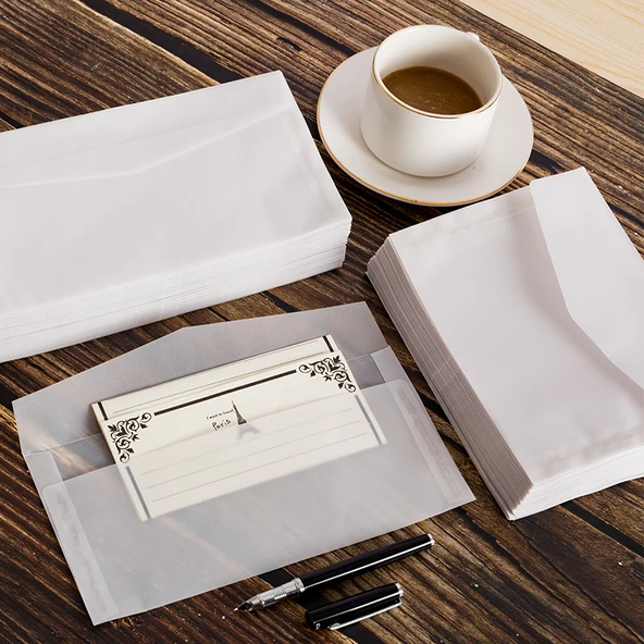 Mat Sıvı Geçirmez Kağıt Zarf - Sülfürik Asit Zarf Şerit 5/20 + (5 paket) A5 Pembe Mektup Kağıdı 50 yaprak