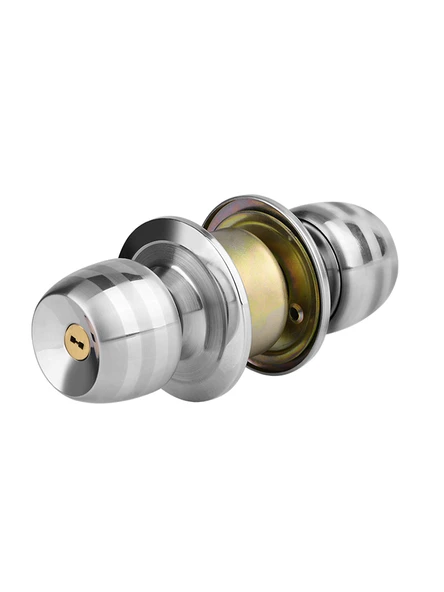 Çelik Kapı Kilidi - 60mm Merkez Mesafe - Anahtarlı - 5