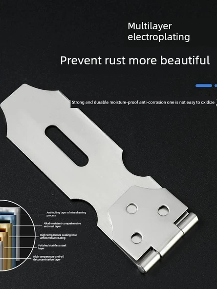 Paslanmaz Çelik Hasp - 3 inç - 4