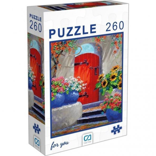 Ca Games Kırmızı Kapı Puzzle 260 Parça CA.6001