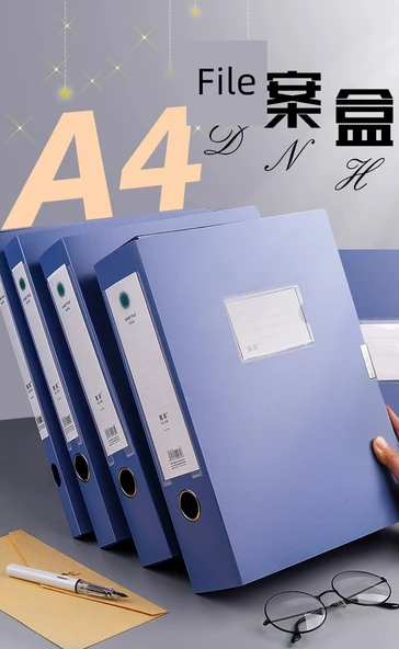 A4 Dosya Kutusu - Kalın Yeni Malzeme 20mm - 160 Kağıt - 7