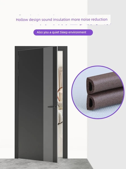 Kapı Çarpma Önleyici Conta 2 Paket Beyaz I Tipi 9mm Genişlik 2mm Kalınlık 6m - 4