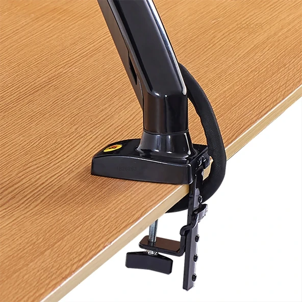 NB F80 Tek Kol Amortisörlü Monitör Tutucu 17-30" Uyumlulu Ergonomik Tasarım - 4