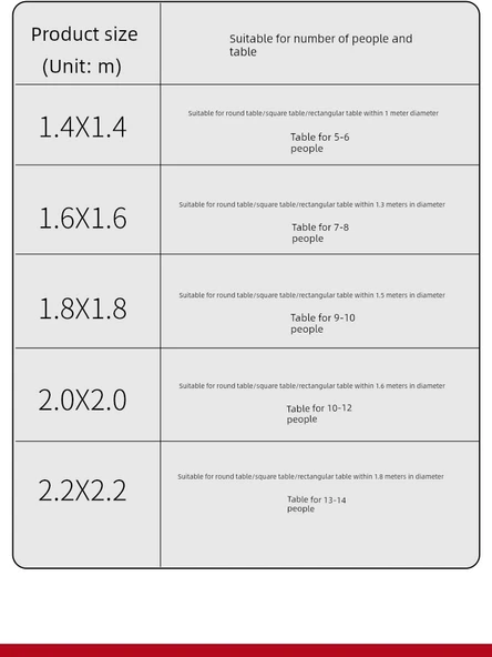 Tek Kullanımlık Masa Örtüsü - 2x2m - Xiao Xi - Ekstra Kalın - 10 Adet - 4