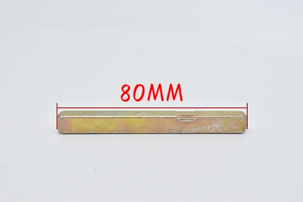 Demir Kapı Kolu Aksesuarları Kare Şaft Borusu - 85mm Uzunluk (Kesit 8*8) - 12