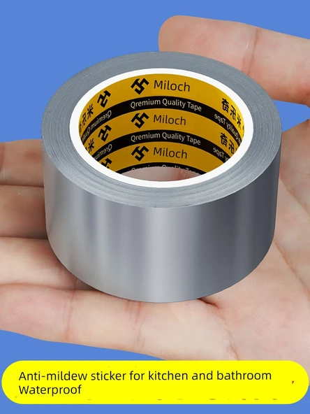 Su Geçirmez Mantar Önleyici Bant - Beyaz - 3cm x 10m - 2