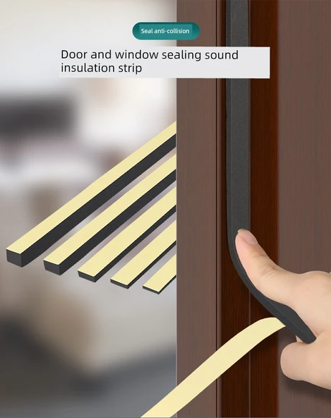 Kapı Pencere Kenar Contası - 2mm Kalınlık 30mm Genişlik 5 Metre - 6