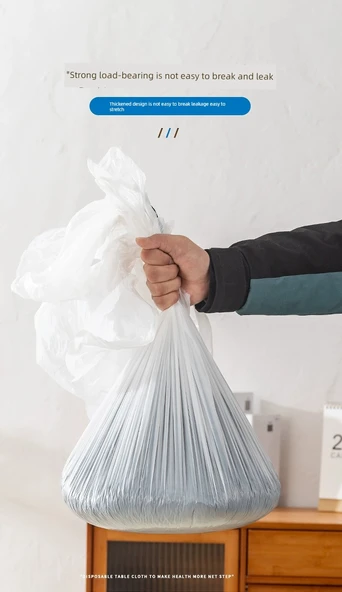 Tek Kullanımlık Plastik Masa Örtüsü - Kırmızı - 60x100cm - 10