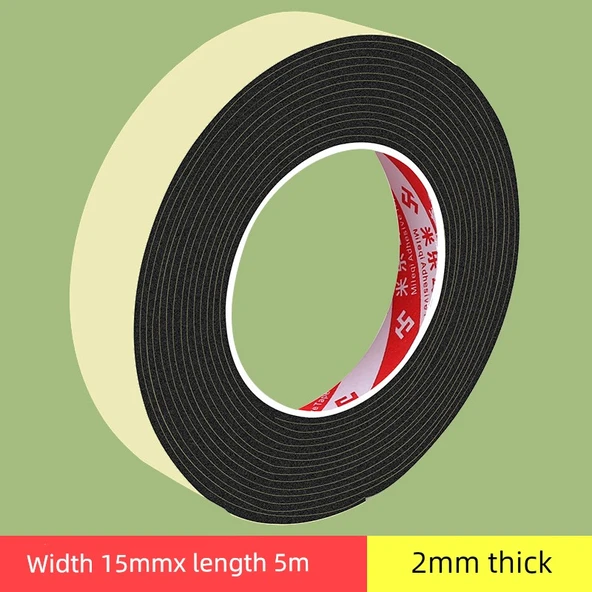 Kapı Pencere Kenar Contası - 2mm Kalınlık 15mm Genişlik 5 Metre