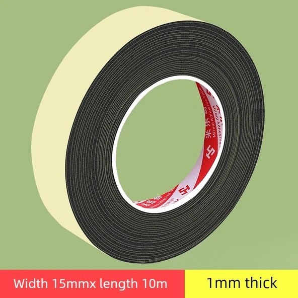 Kapı Pencere Kenar Contası - 1mm Kalınlık 15mm Genişlik 10 Metre