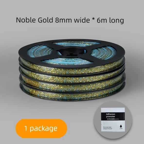 Su Geçirmez Küf Önleyici Yapıştırma Bandı - Asil Altın - 8mm x 6m