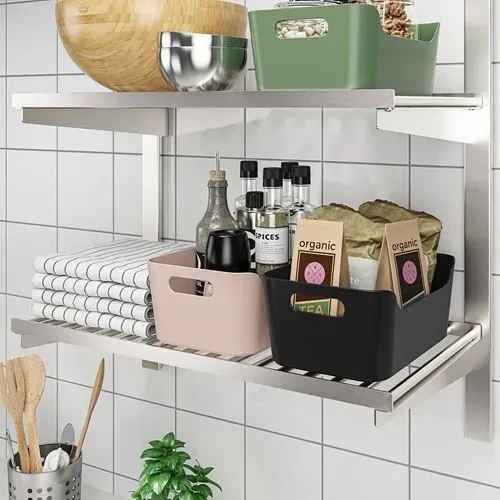 IKEA UPPDATERA Antrasit 24x17 cm Kutu Raf Çekmace Düzenleyici - 2